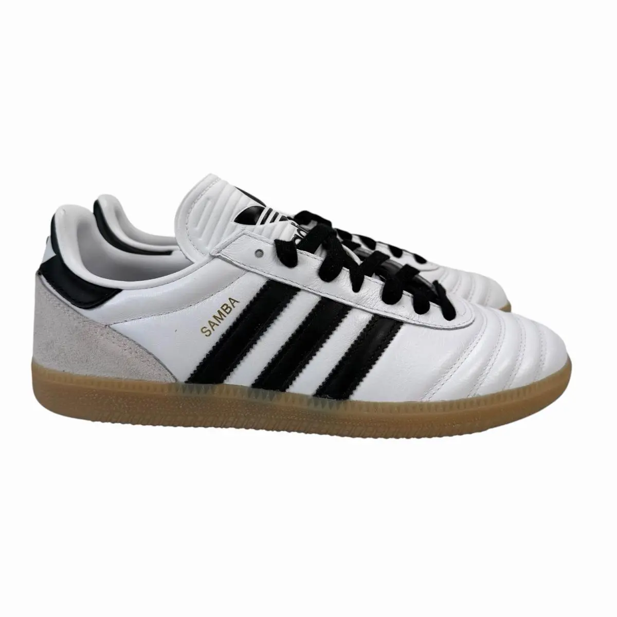 Adidas Samba JP Cloud White Core Black Gum Shoes JQ9055 Men`s Sizes 8 - 13 - White
