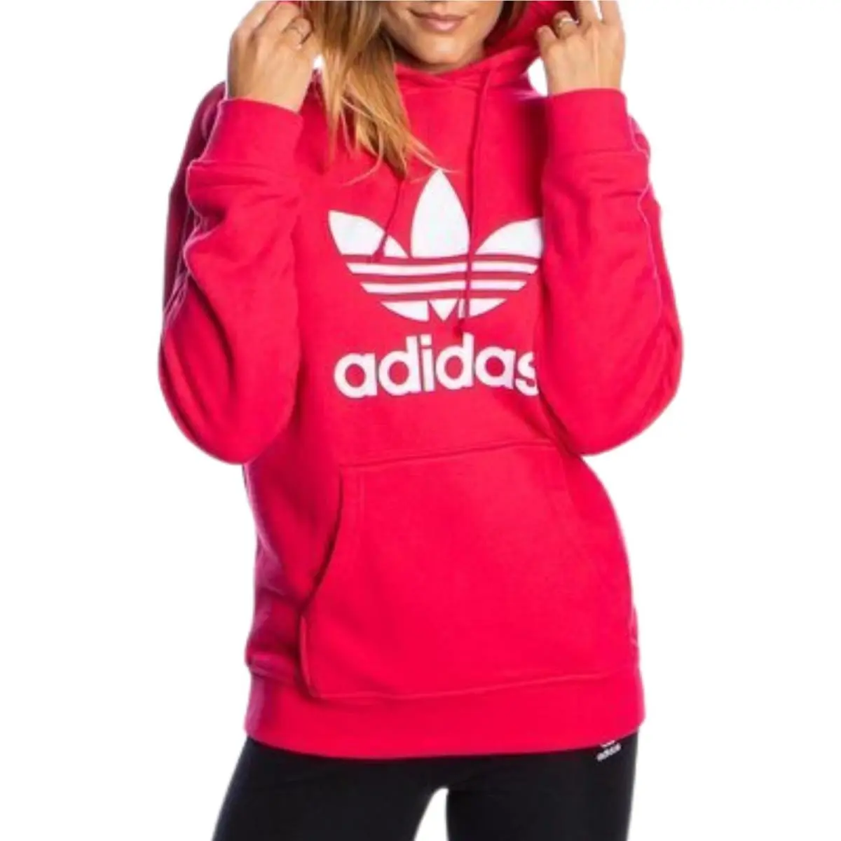 Adidas clothing - POWER PINK/WHITE 2