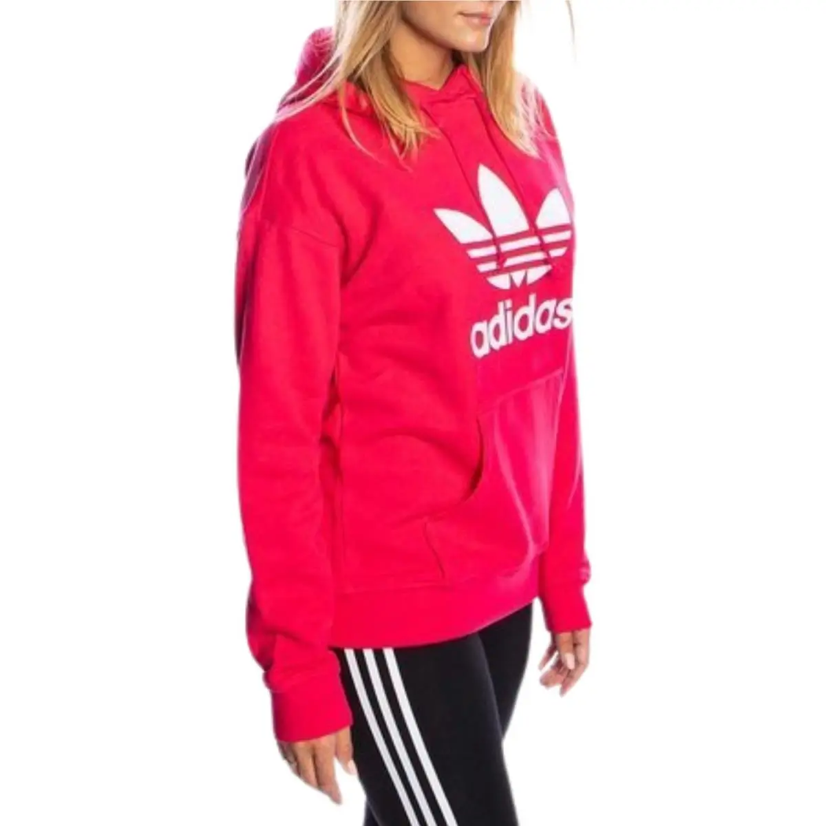 Adidas clothing - POWER PINK/WHITE 5