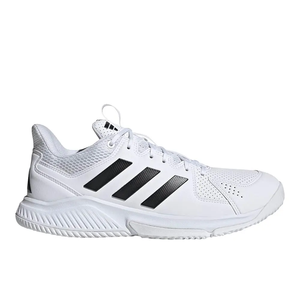 Adidas Court Flight Indoor Mens White Sneakers Athletic Shoes SB1158-JR9576