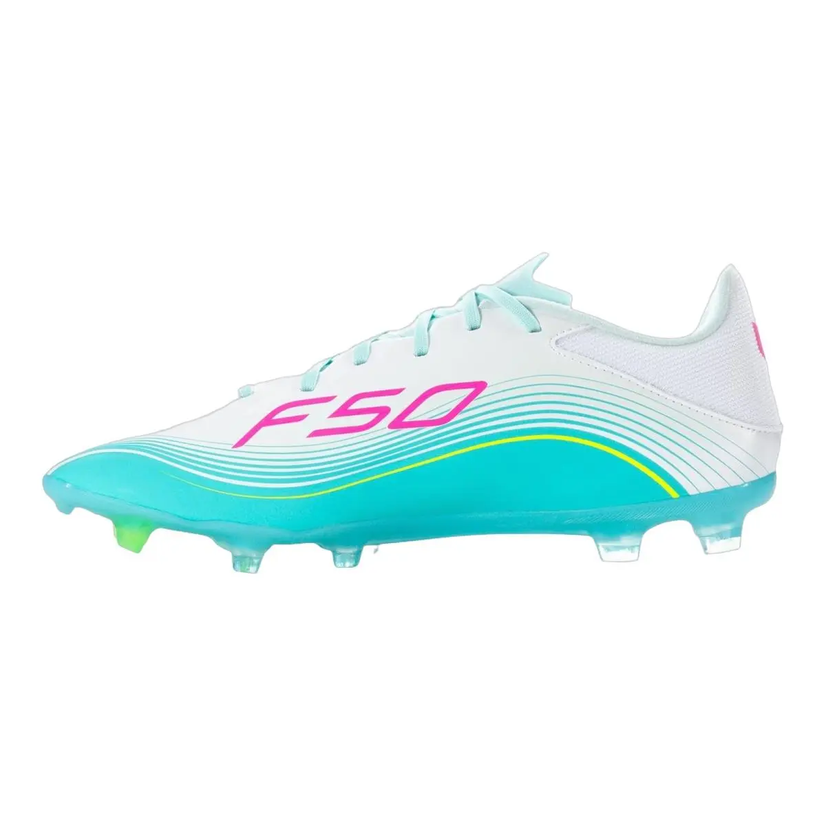 Adidas shoes - ADIDAS F50 League Low FG Messi - Gold/White/Black 33