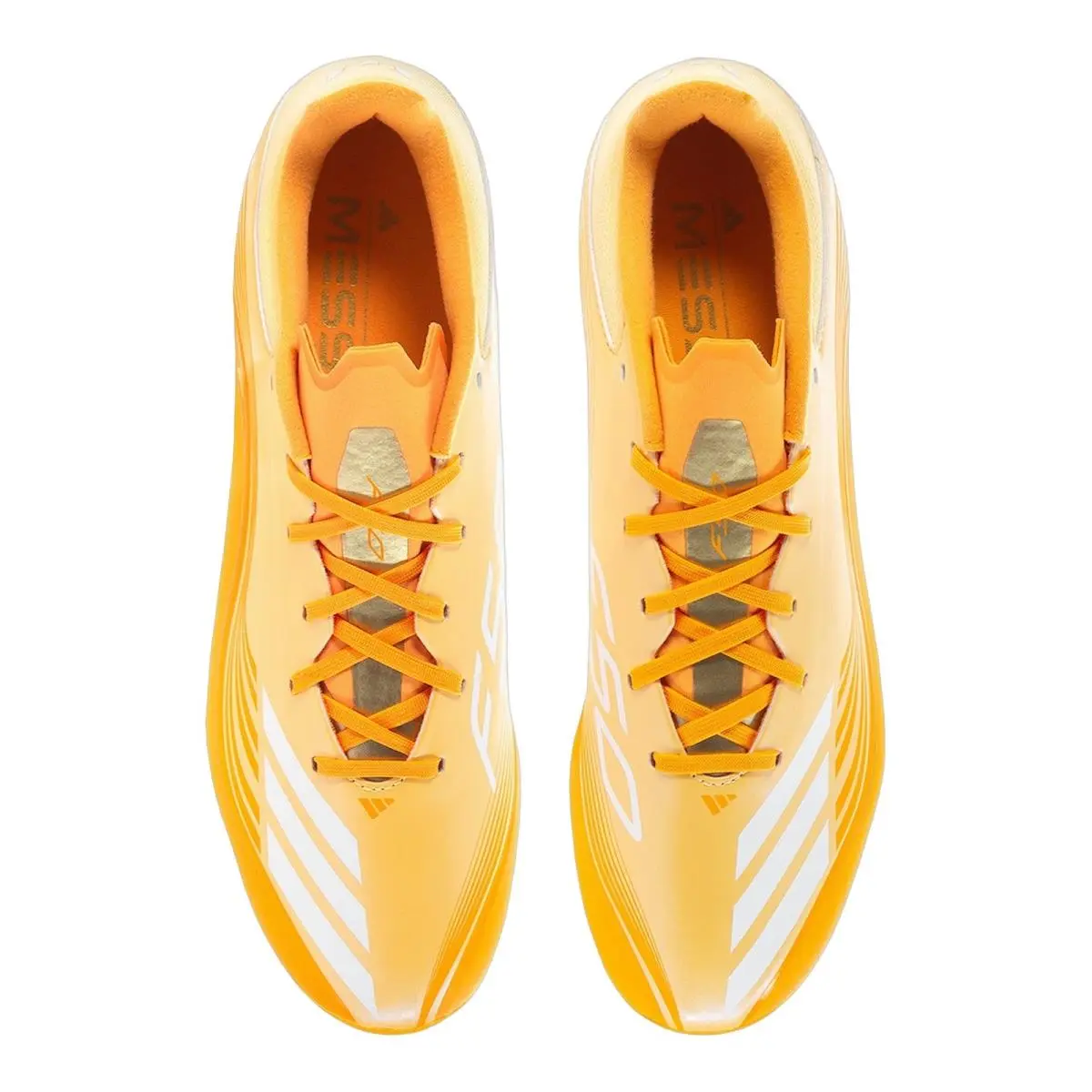Adidas shoes - ADIDAS F50 League Low FG Messi - Gold/White/Black 25