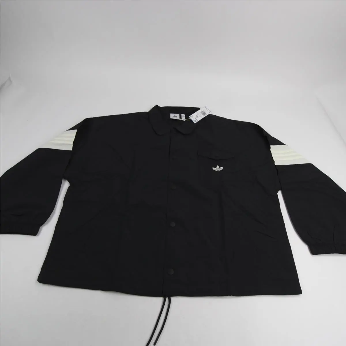 Adidas clothing - Coach Jacket - Coach Jacket - Black/Cream 4
