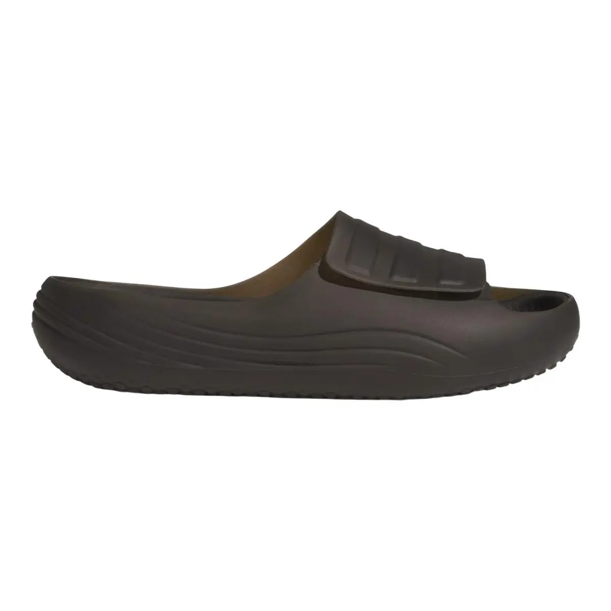 Adislide Mens Low Top Sneaker Core Core Core Size 8-14 KJ2848 by Adidas