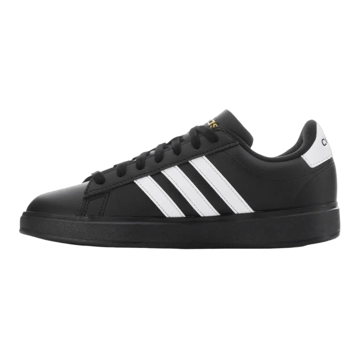 Adidas shoes - Grand Court 2.0 - Grand Court - JH7243 - Core Black/Footwear White/Gold Metallic 6