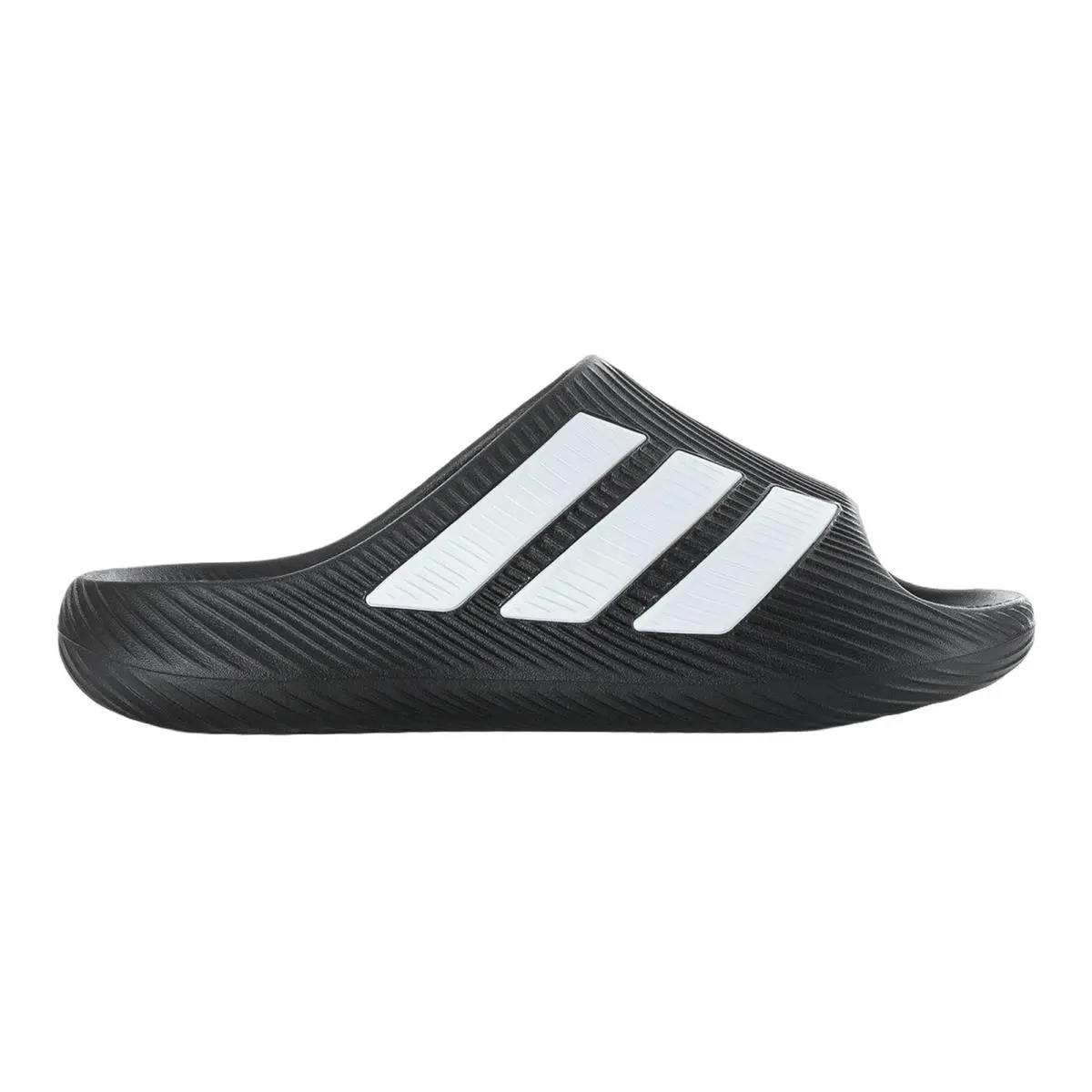 Adidas Purechill Slide Men 8-14 Lace Up Shoe Core Black Cloud White Core KH6414