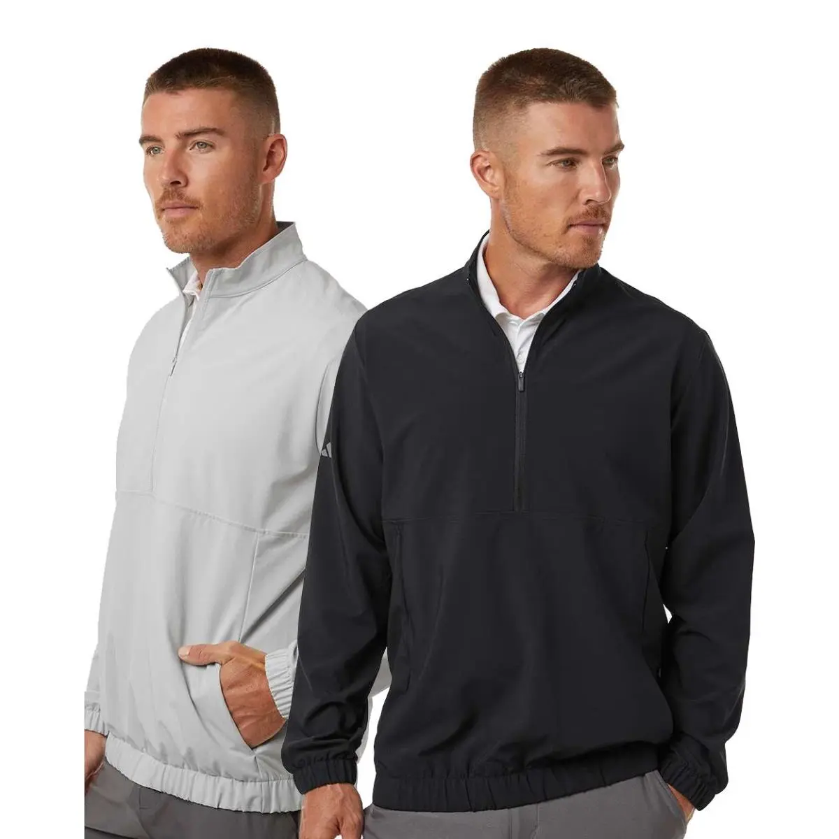 Adidas - Woven Half-zip Pullover - A705 Golf Warmup Dad Gift