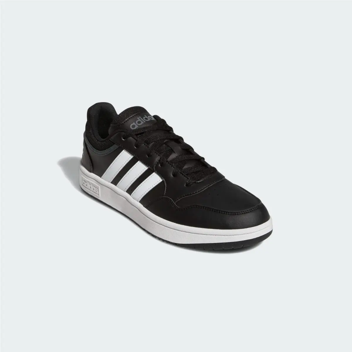 Adidas Hoops 3.0 GY5432 Sneakers Men`s 13 D Black White Sportswear Shoes LIQ1121