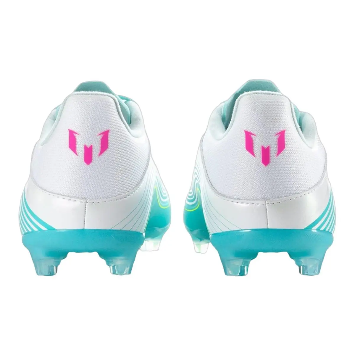 Adidas shoes - F50 League Low Fg Messi - JQ0954 - Cloud White/Lucid Pink/Flash Aqua 2