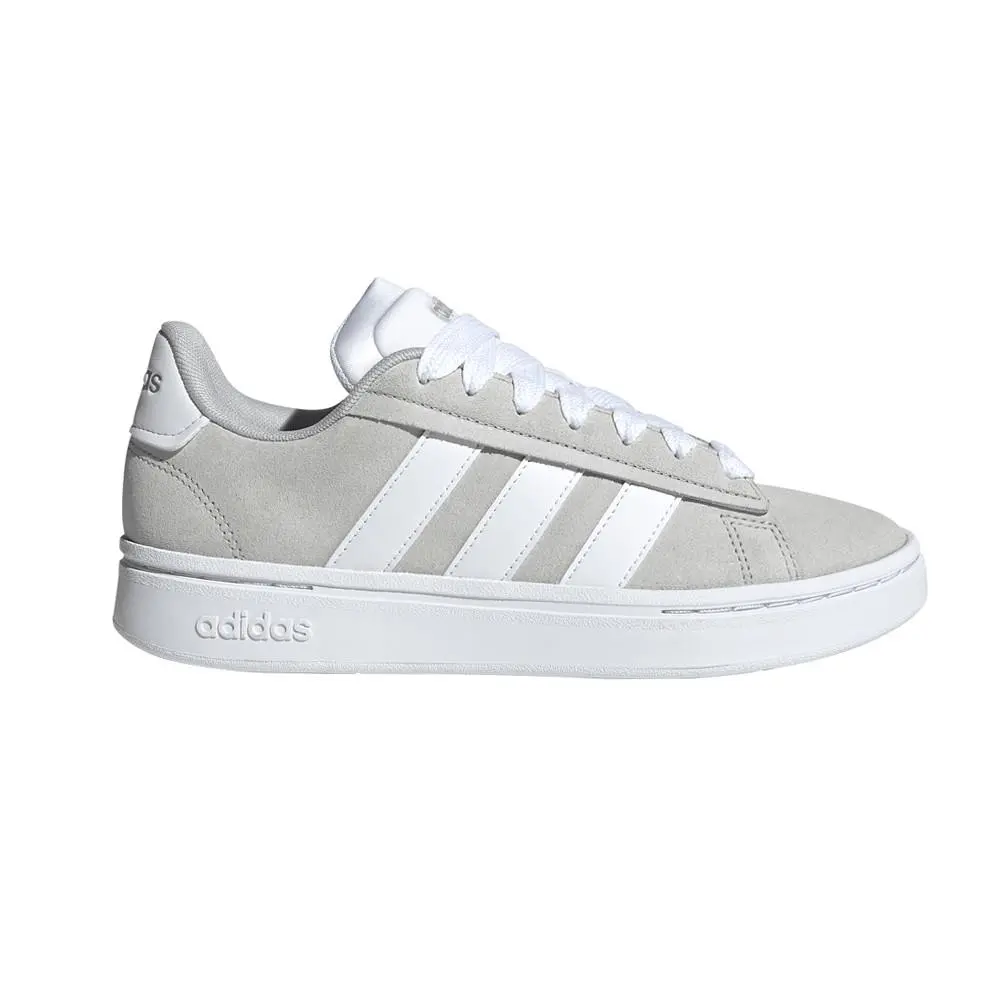 Adidas Grand Court Alpha Womens Grey Sneakers Athletic Shoes JH7230 - Grey
