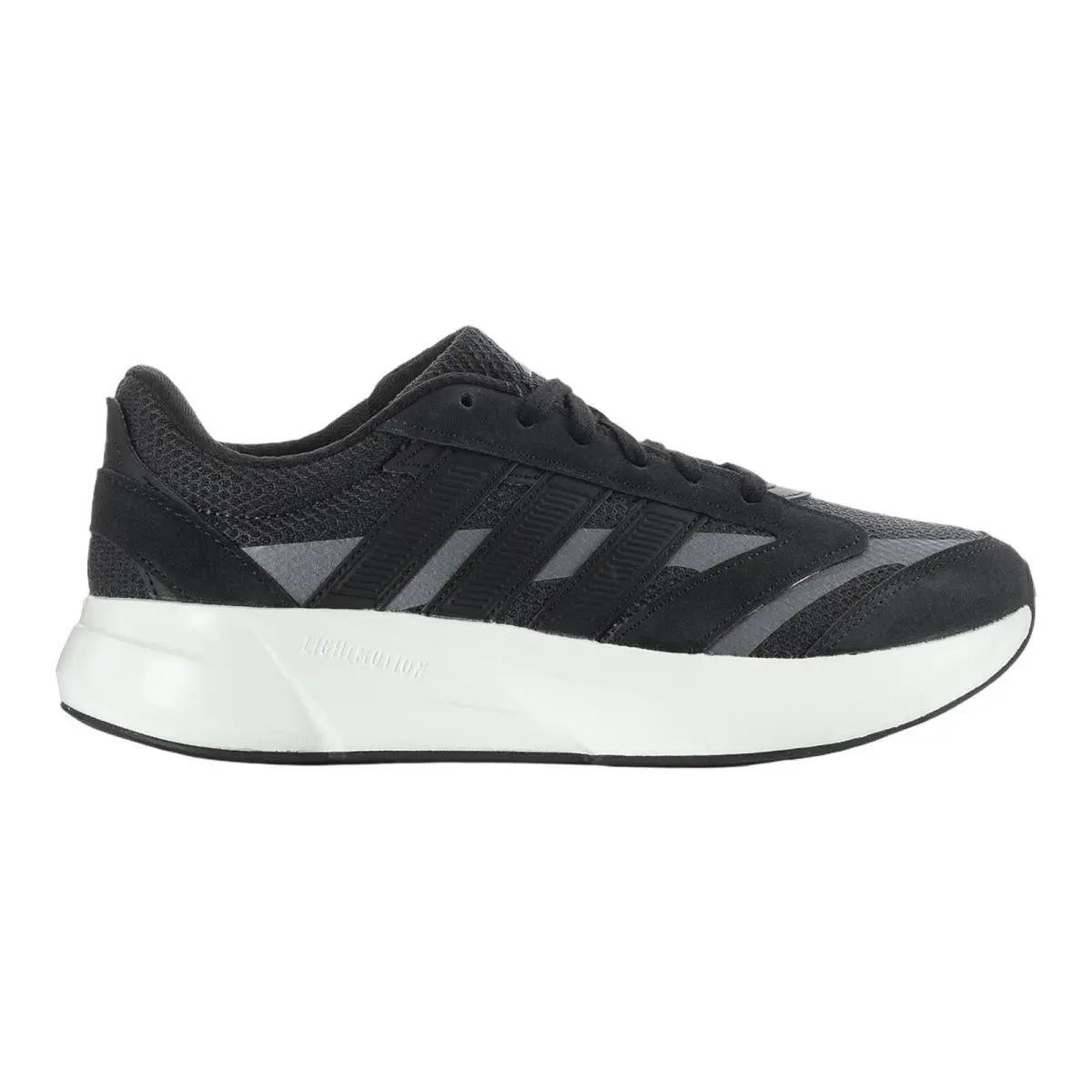 Lightshift 2.0 Women 5-11 Lace Up Shoe Carbon Core Black Iron HP6977 by Adidas