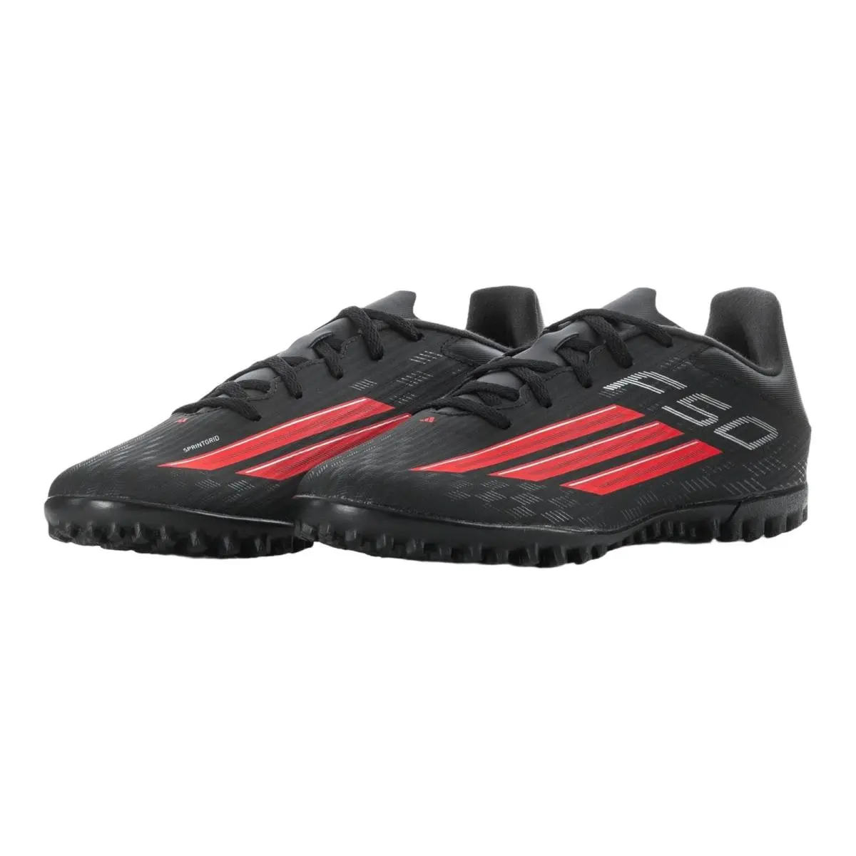 Adidas shoes - ADIDAS F50 Club TF - Club - JR9052 KJ3408 - Black/Iron Met/Lucid Red 0