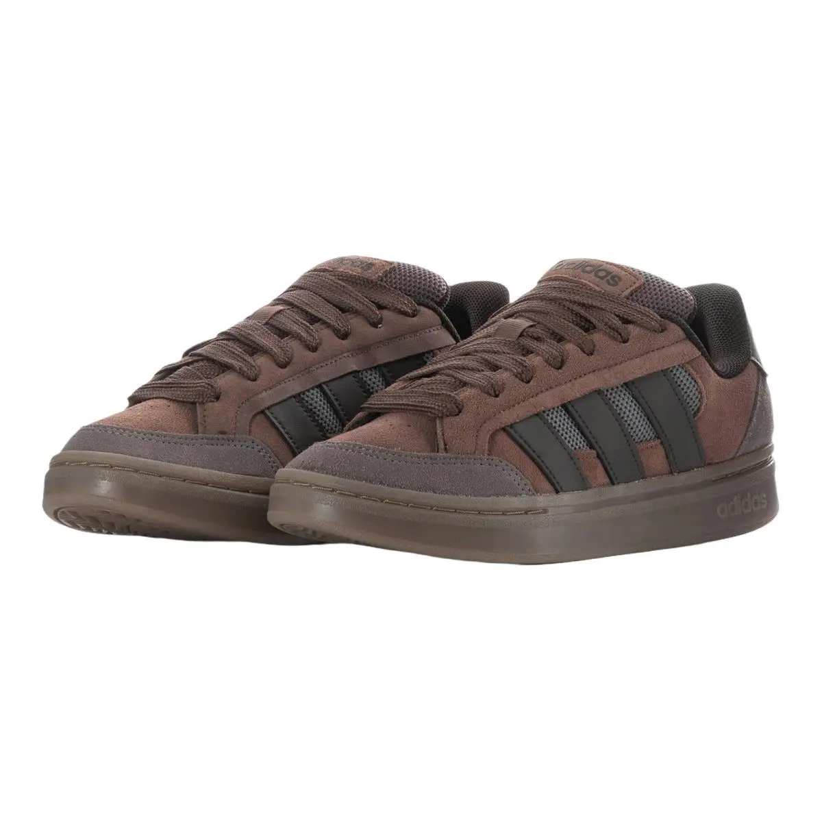 Adidas shoes - ADIDAS Grand Court Alpha Sk8 - HQ7368 JR9819 - Earth Strata/Aurora Coffee/Charcoal 8