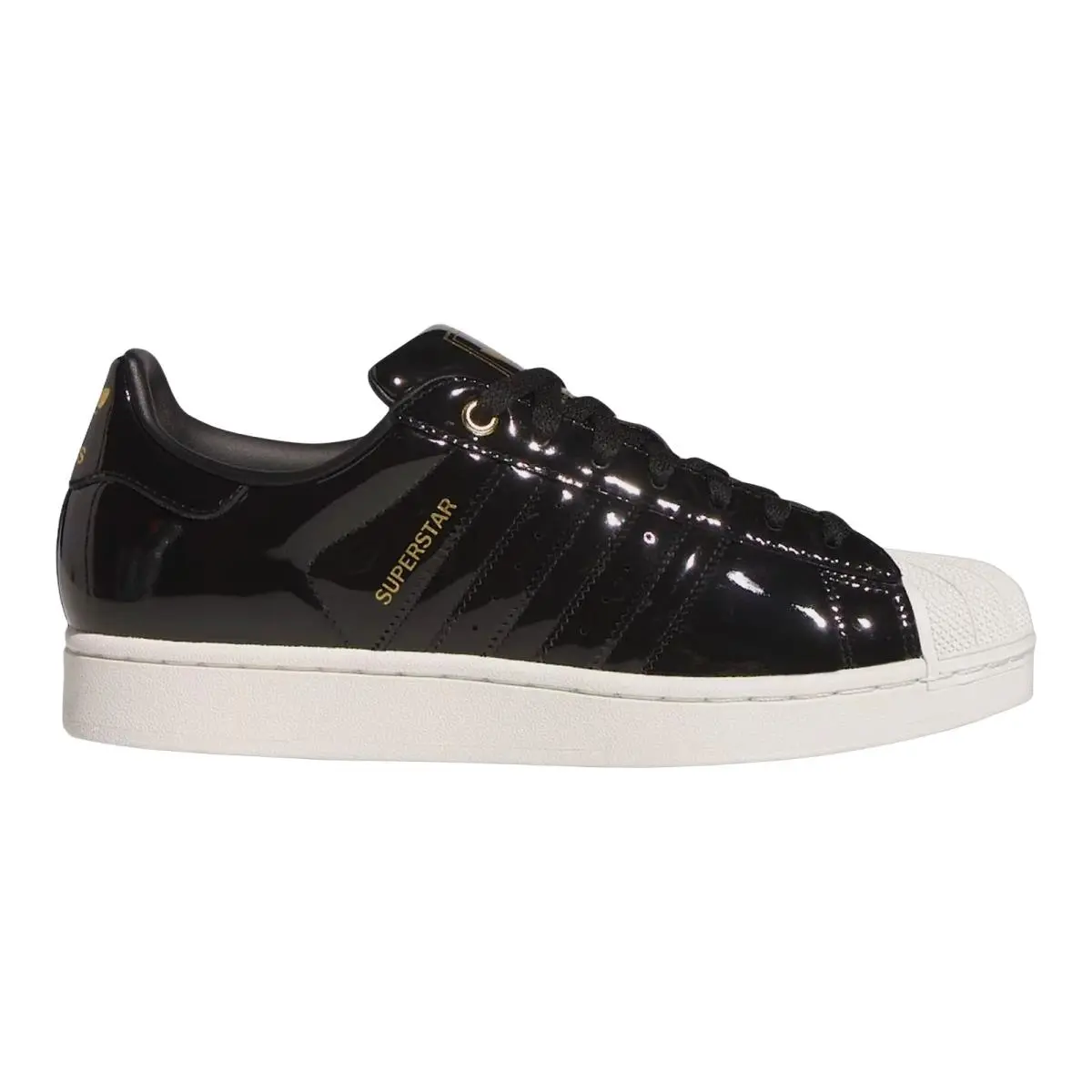 Superstar II Sportswear OG Casual Sneakers Mens Size 8-14 Black/Core Black/Off White by Adidas