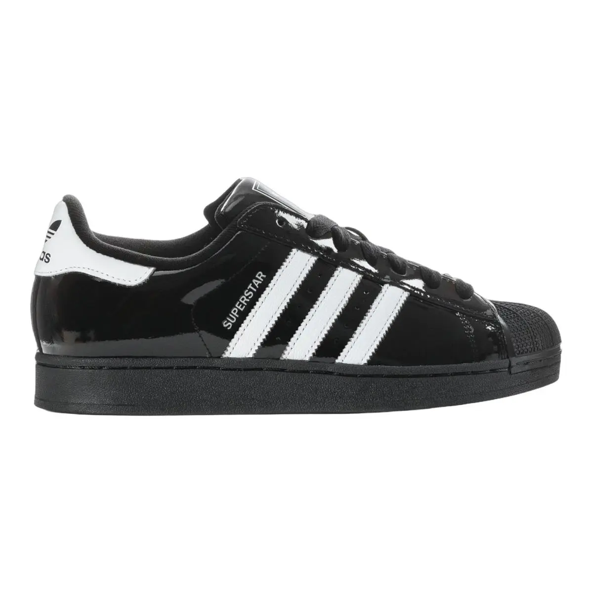 Superstar II Sportswear OG Casual Sneakers Mens Size 8-14 Black/White/Black by Adidas