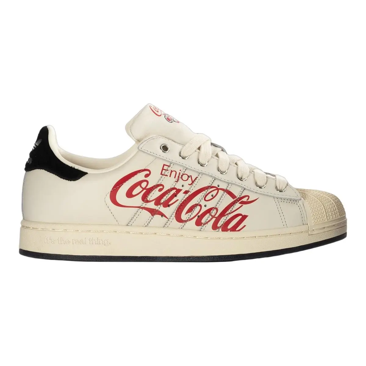 Superstar II Sportswear OG Casual Sneakers Mens Size 8-14 Core White/Core Black/Cream White by Adidas