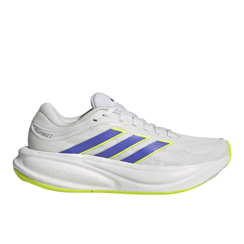 Adidas Response 2 Running Womens Blue White Sneakers Athletic Shoes KJ1762