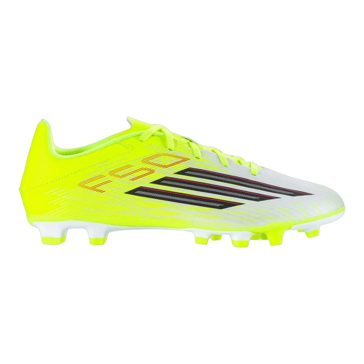 Adidas F50 Club Fg/mg Men 8-14 Lace Up Shoe Team Solar Yellow 2 Core JR9053