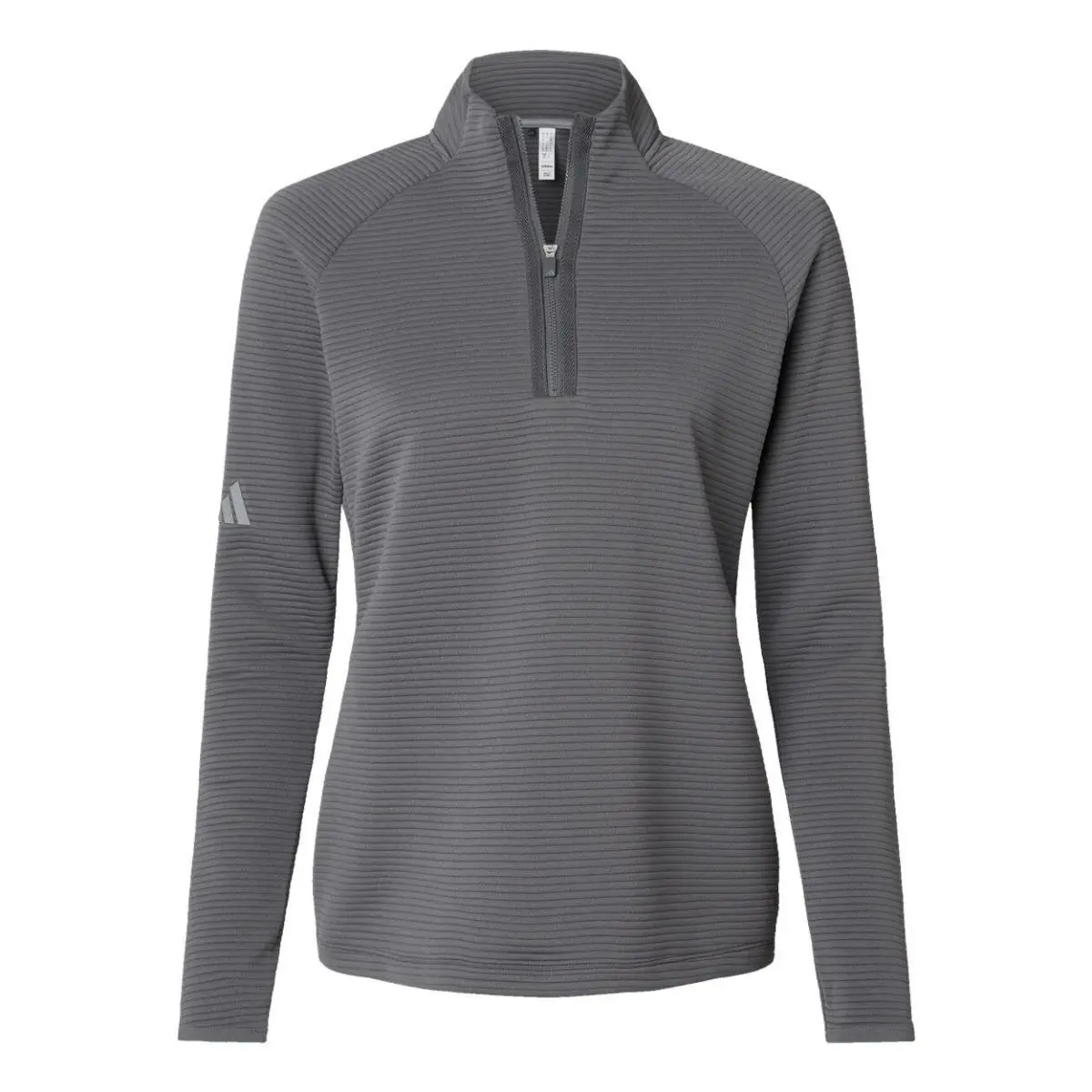 Adidas clothing - Black, Collegiate Navy, White, Grey Five, Zip Pullover: Black 3