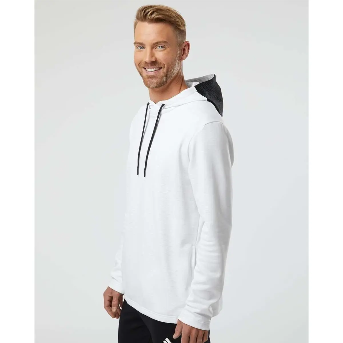 Adidas clothing - Fleece Hooded Sweatshirt - Fleece Hooded Sweatshirt - A432 - Collegiate Navy 8