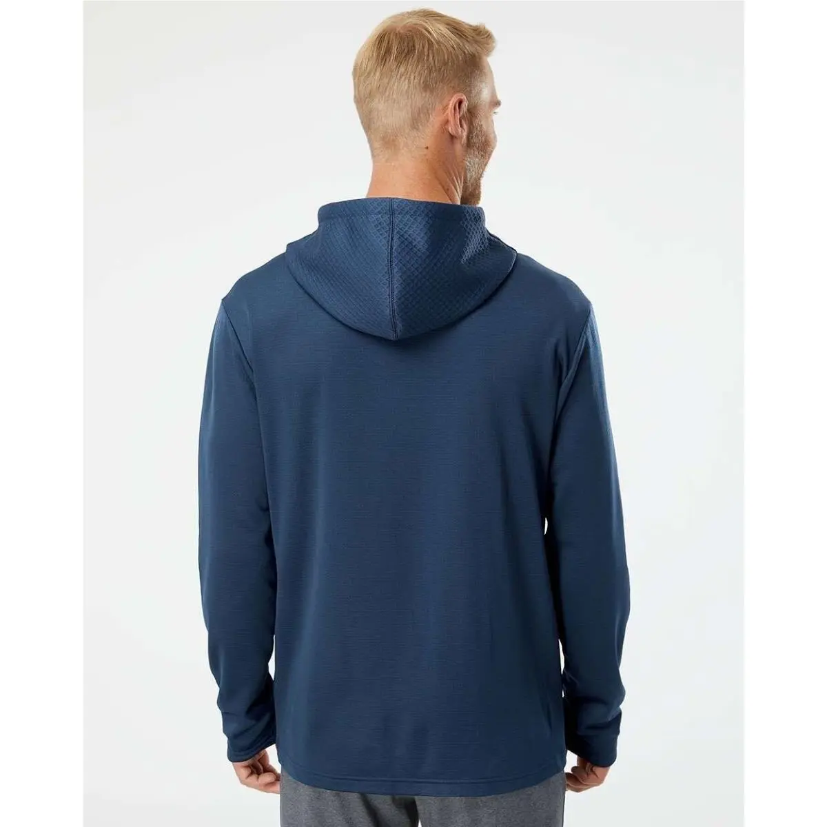 Adidas clothing - Fleece Hooded Sweatshirt - Fleece Hooded Sweatshirt - A432 - Collegiate Navy 14