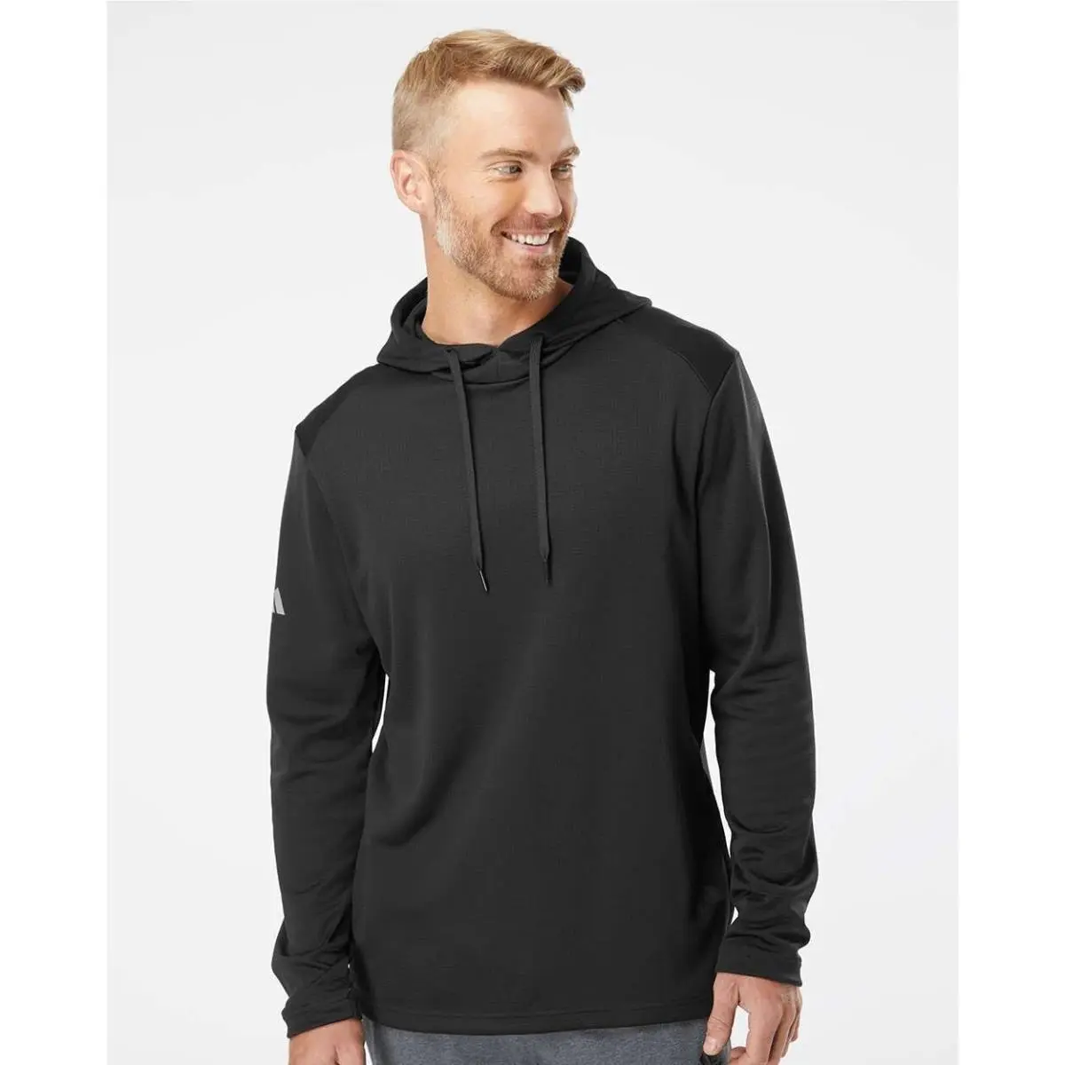 Adidas clothing - Fleece Hooded Sweatshirt - Fleece Hooded Sweatshirt - A432 - Collegiate Navy 17