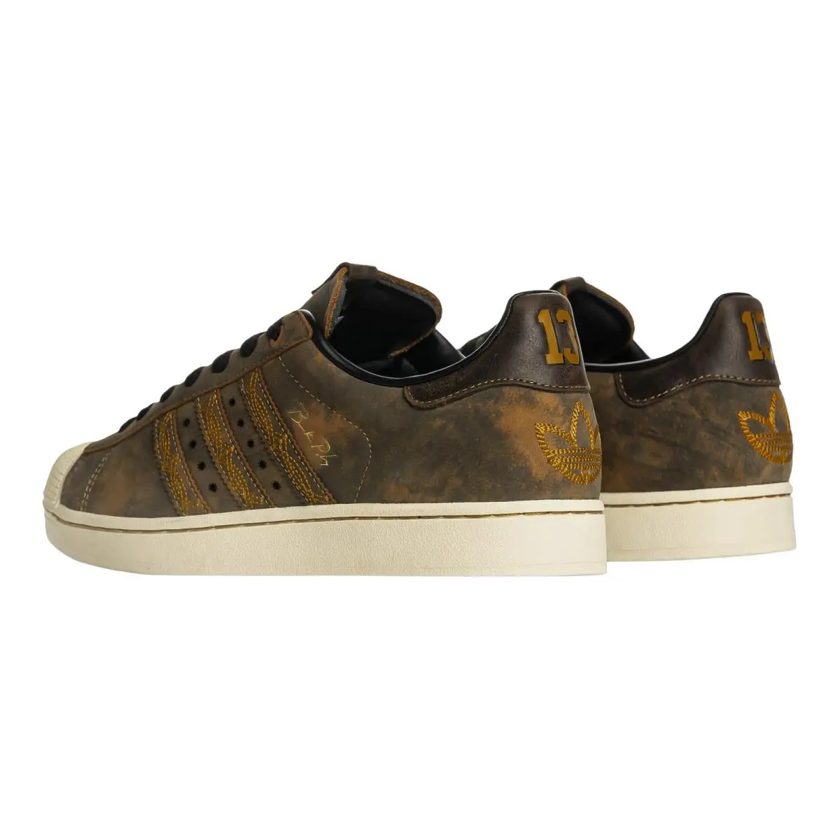 Adidas shoes - Superstar Ii - Superstar - White/Green/Beige 13