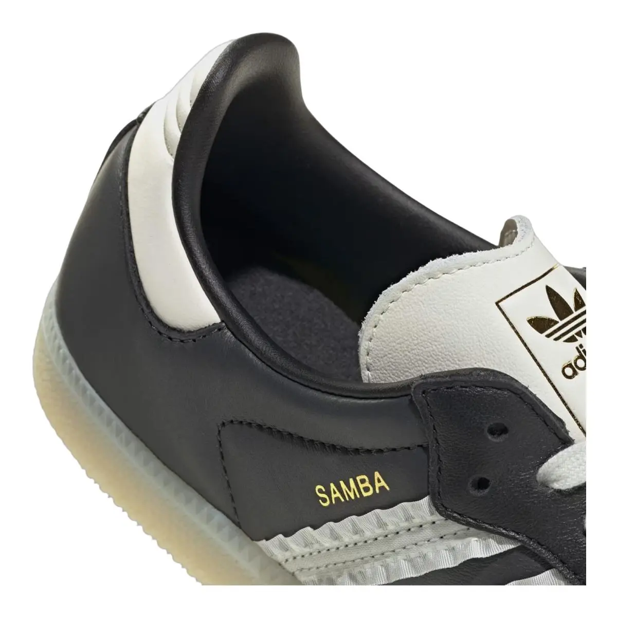 Adidas shoes - Samba Og Ruffled 3 Stripes - JR8831 - Carbon/Off White/Core Black 2