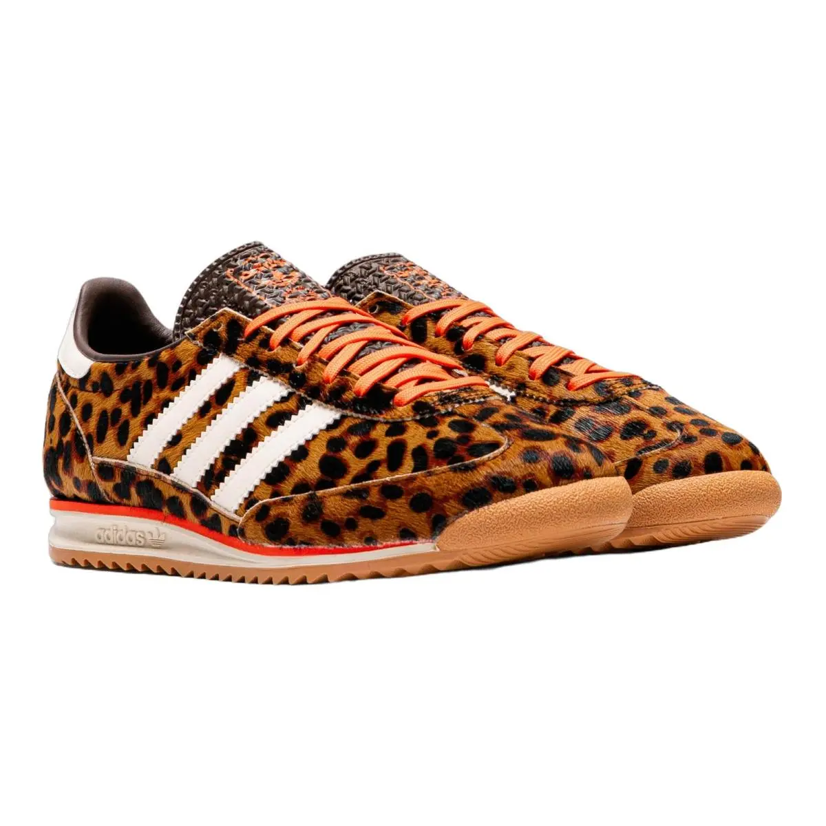 Adidas shoes - Sl72 Og Cheetah Pack - Cheetah Pack - JI0189 JR1639 JS3981 - Dark Brown/Of White/Semi Impact Orange 9