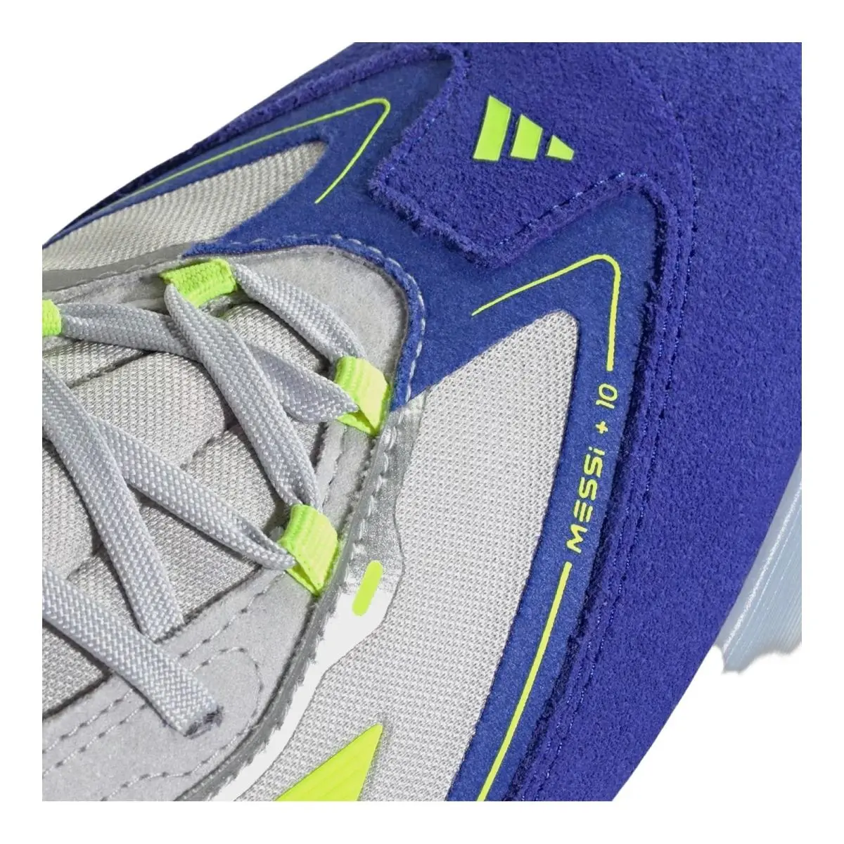 Adidas shoes - ADIDAS F50 Freestyle Messi - Freestyle Messi - JH8830 JH8831 - Silver Metallic/Solar Yellow/Lucid Blue 0