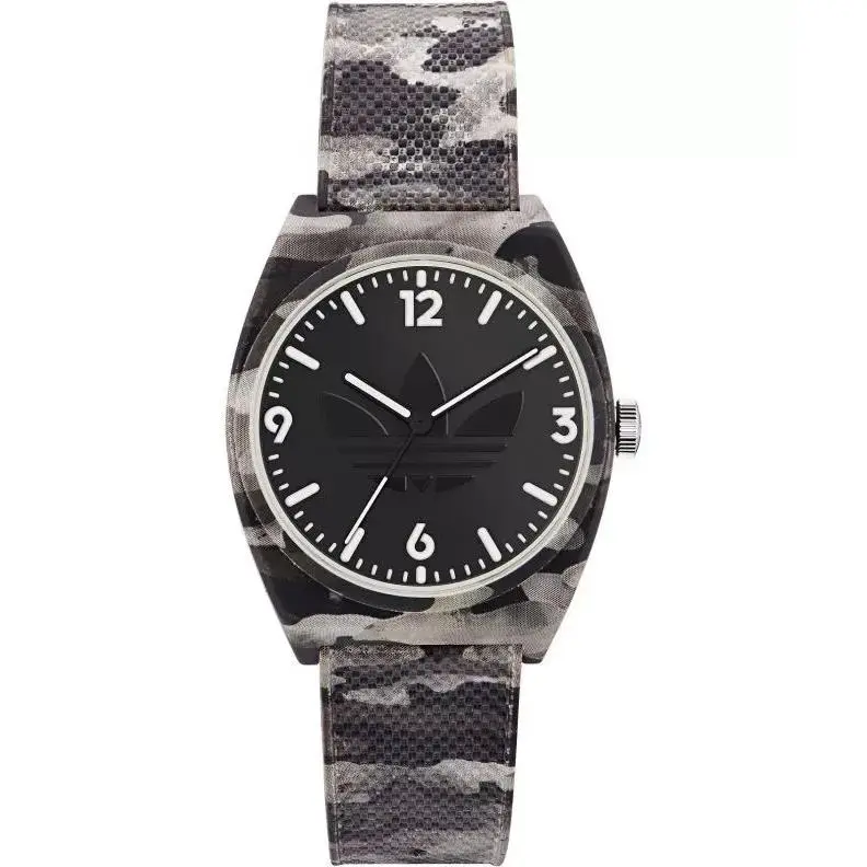 Adidas Unisex Originals Street Project Two Quartz Watch - AOST22568 - Dial: Multicolor, Black, Band: Multicolor, Bezel: Multicolor