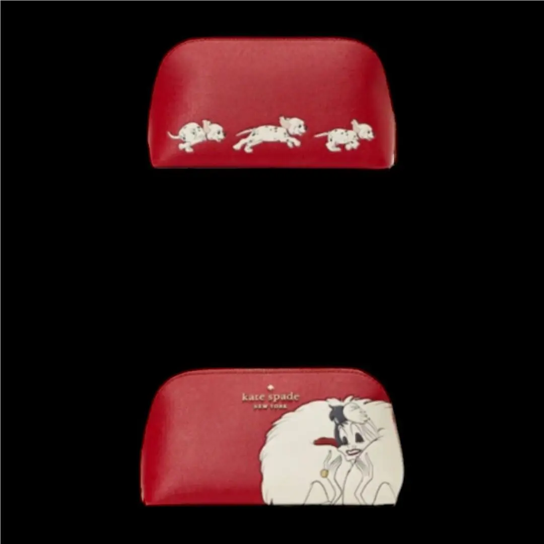 Kate Spade New York Disney X Cruella Makeup Bag Red/multi