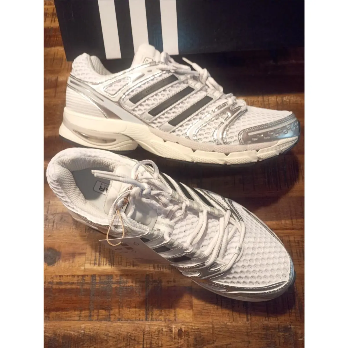Adidas shoes - ADISTAR - ADISTAR - KI6121 - white / silver 2