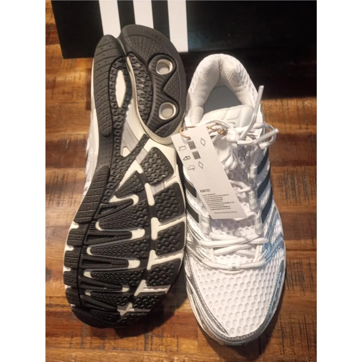 Adidas shoes - ADISTAR - ADISTAR - KI6121 - white / silver 4