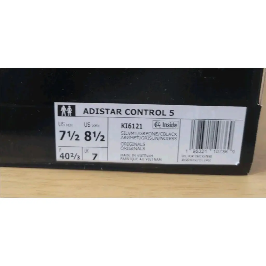 Adidas shoes - adidas Adistar Control 5 - Adistar Control - KI6121 - Silver 5