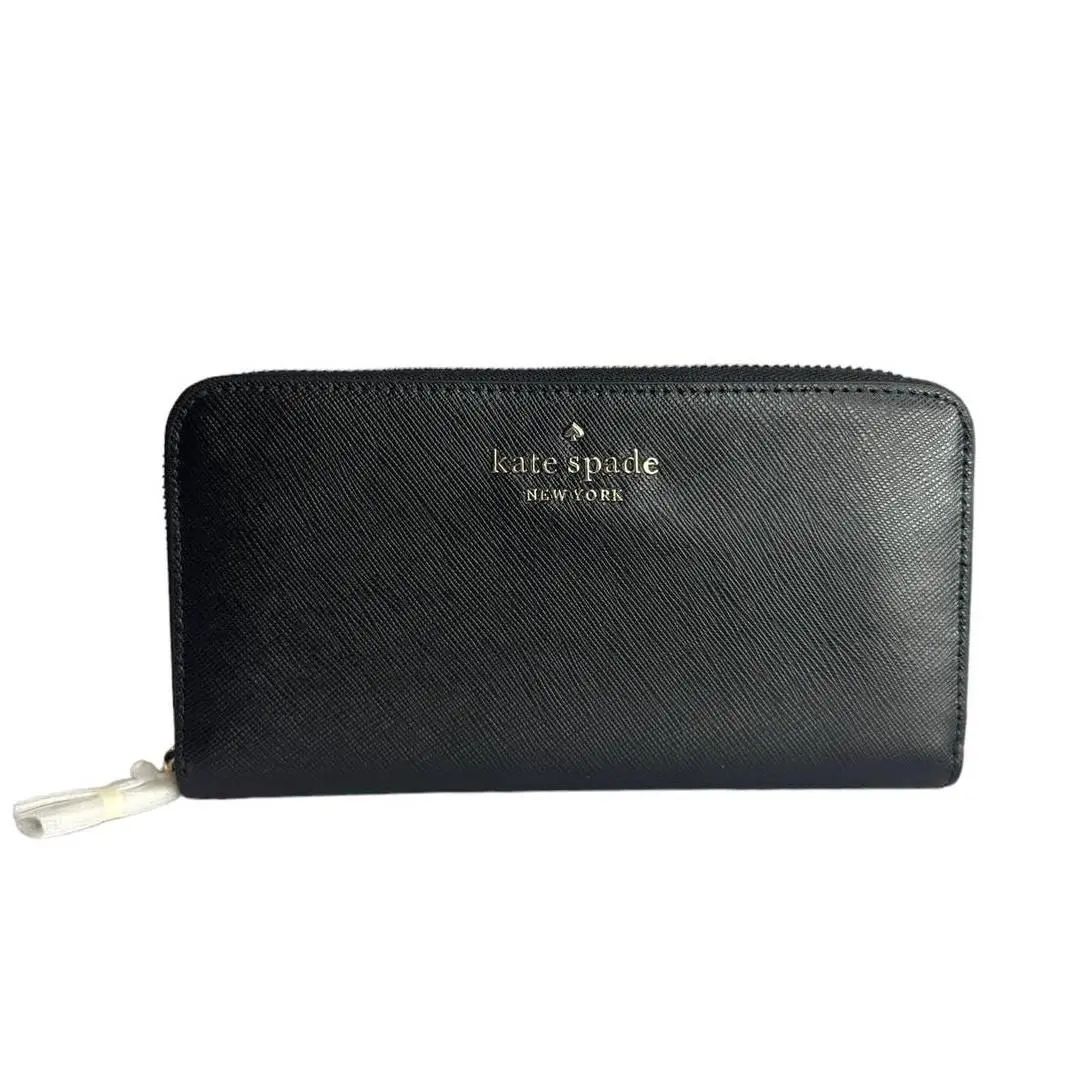 Staci Large Continental Wallet Black by Kate Spade