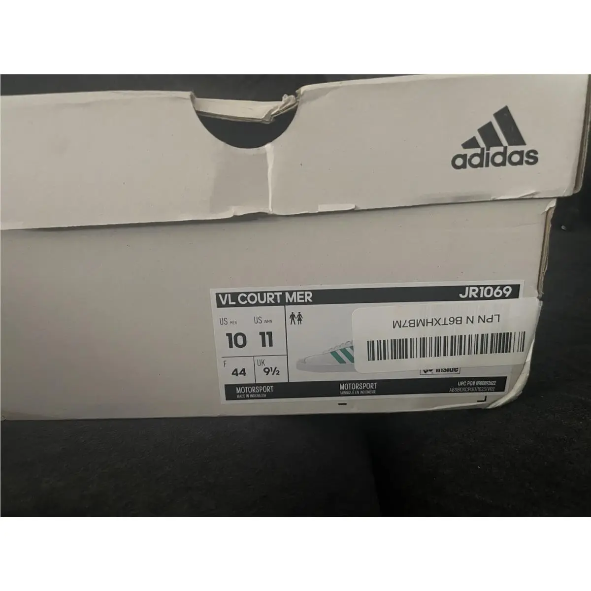 Adidas shoes - adidas Vl Court - Court - JR1069 - White 3