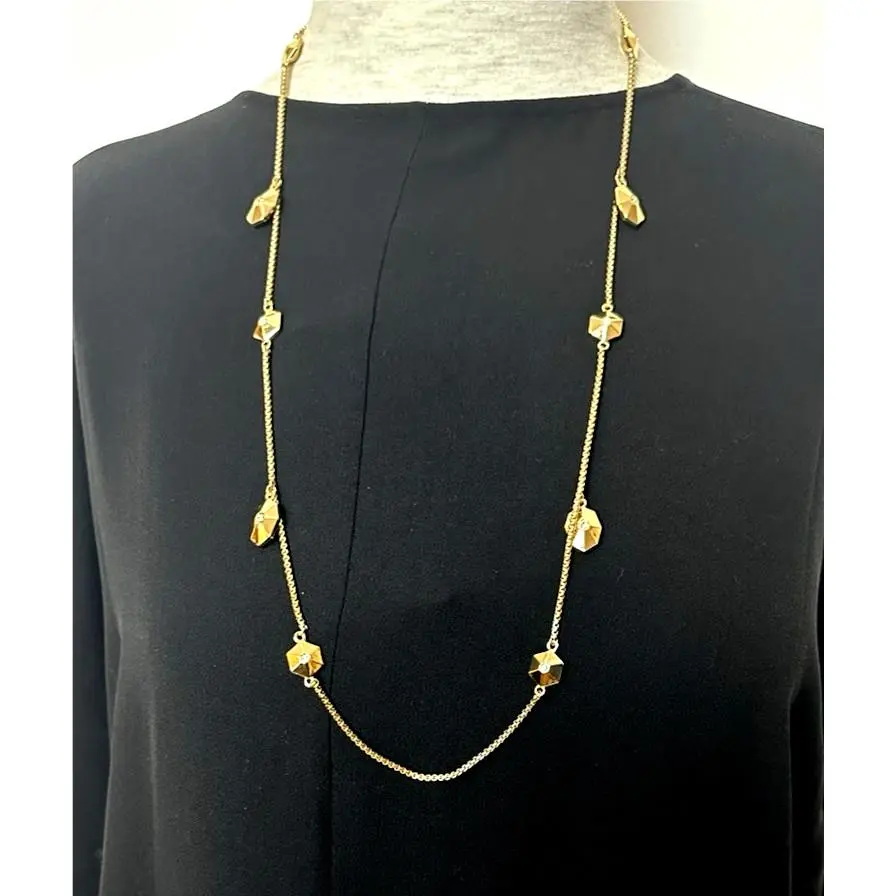 Kate Spade New York Scatter Gold-tone Long Necklace 32