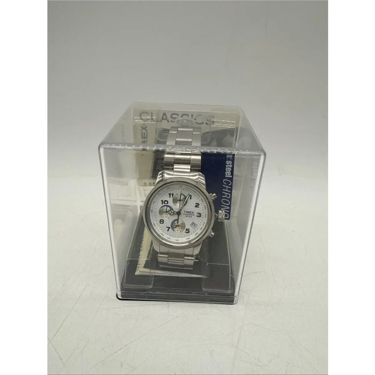 Timex Chronograph SR927W Cell Chronograph WR 50 - Needs Battery
