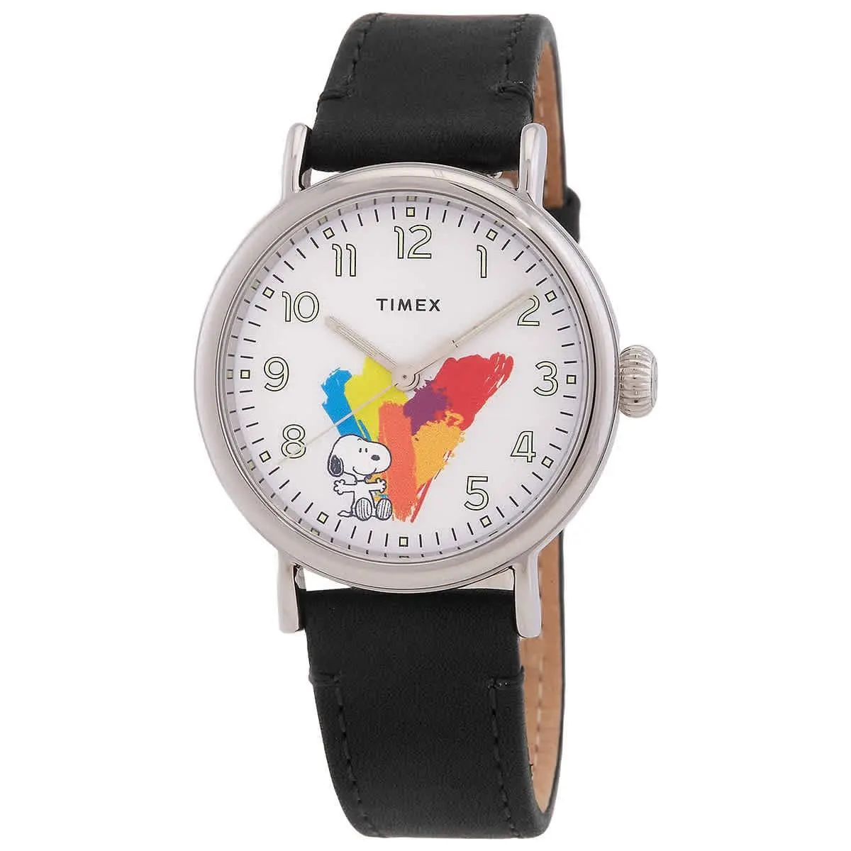 Timex Peanuts Quartz White Dial Men`s Watch TW2V60900VQ