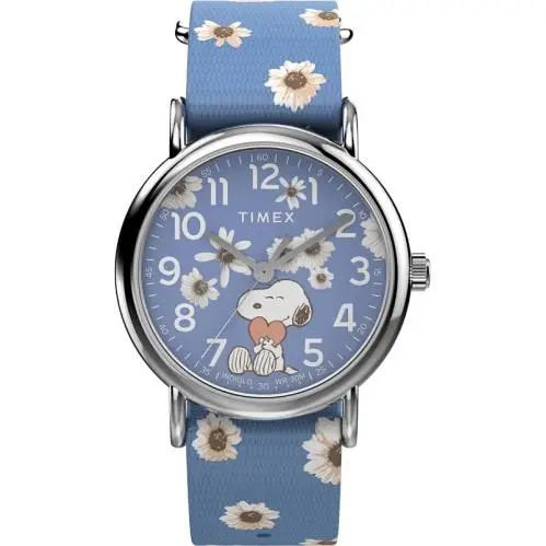 Peanuts Weekender Floral Ladies Watch TW2W33300 by Timex
