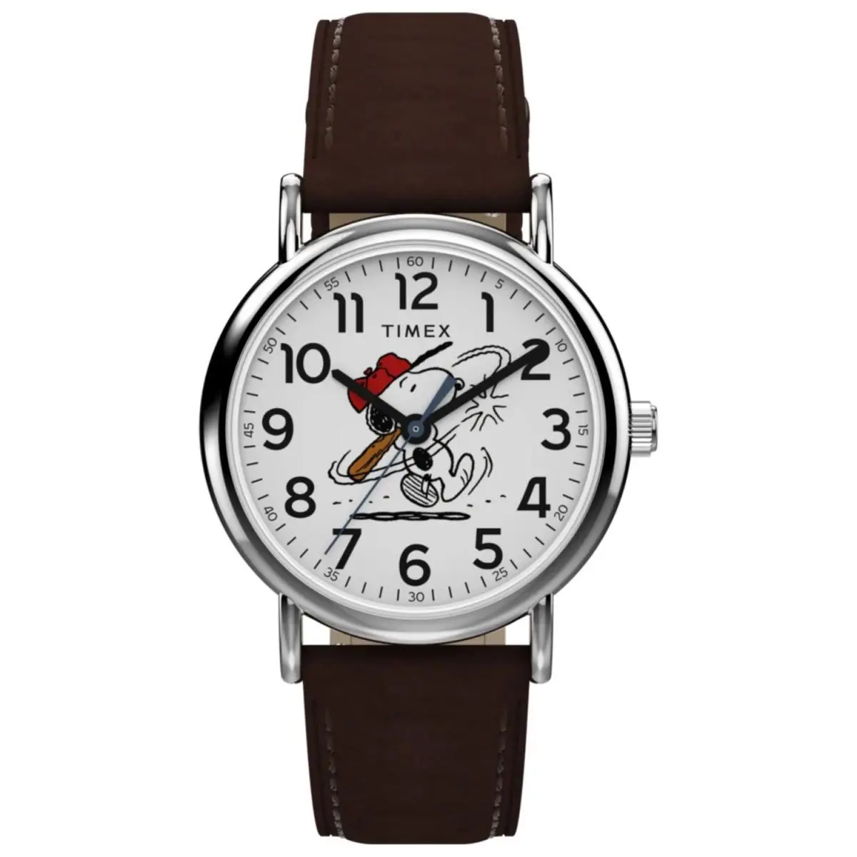 Timex Men`s Peanuts White Dial Watch - TW2Y51500