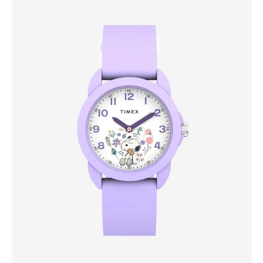 Timex Weekender x Peanuts Youth Spring 30mm Silicone Snoopy Watch TW2Y51200