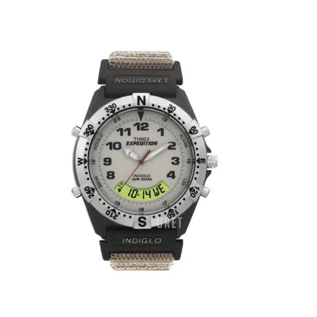 Expedition Men`s Watch T41051 Crown Set Resin Combo Watch by Timex