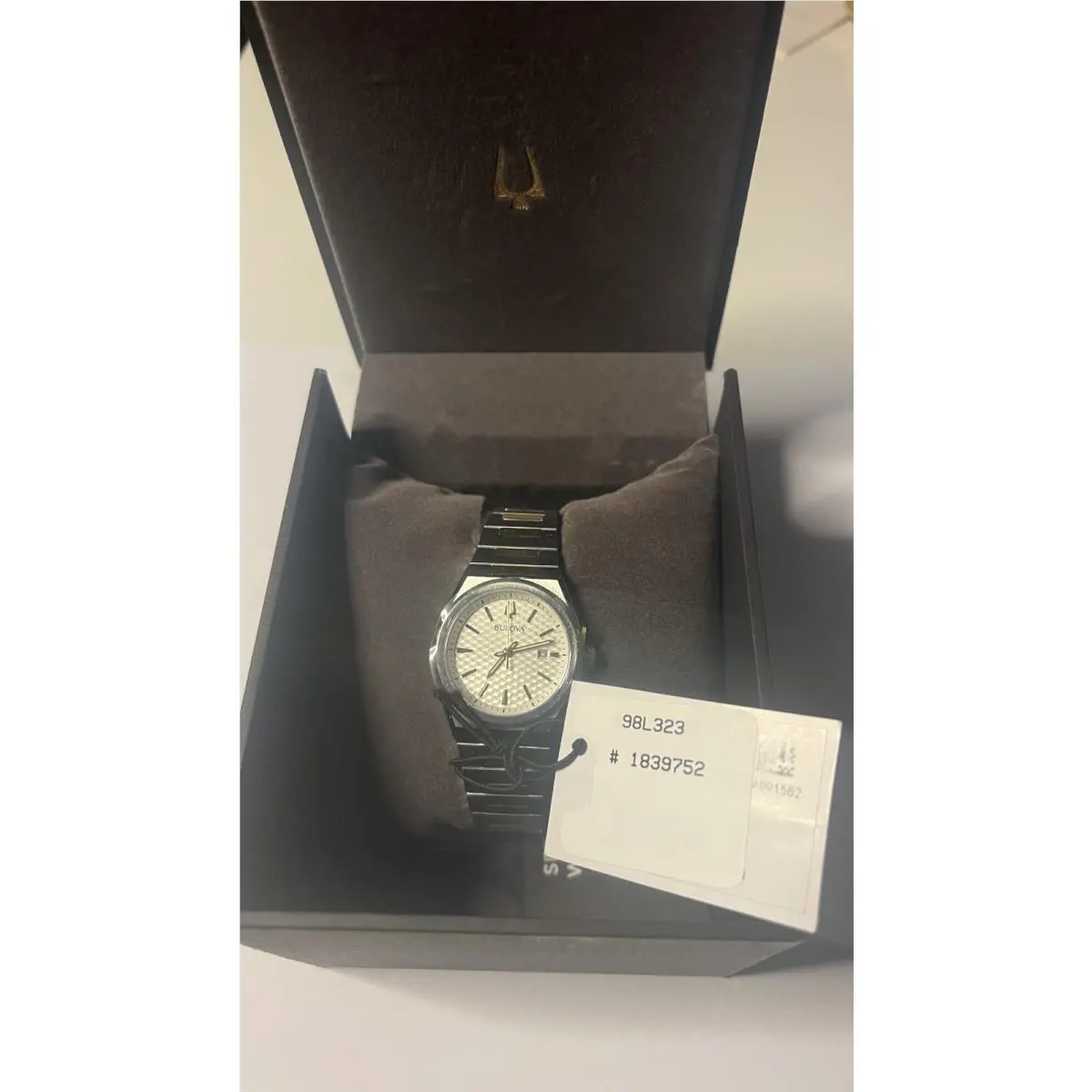 Classic Women’s Quartz 30m 39mm White Roman Dial Two-tone SS w/ Box by Bulova