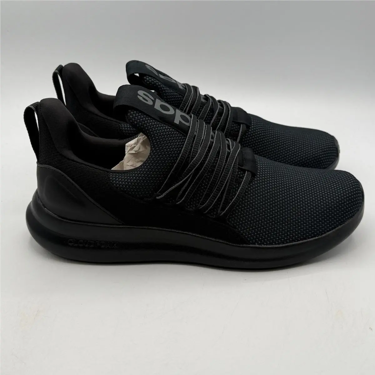 Adidas Lite Racer Adapt 7.0 Shoes Mens Size 10.5 Black Carbon Running IE6327