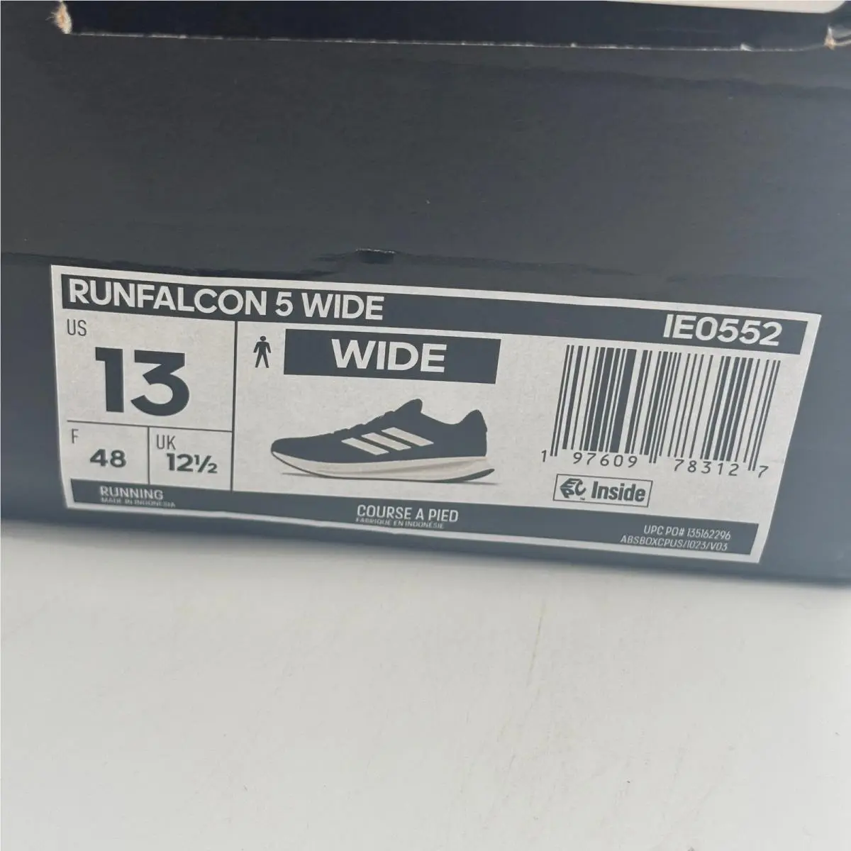 Adidas shoes - Runfalcon 5 Wide - Runfalcon Wide - Black 0