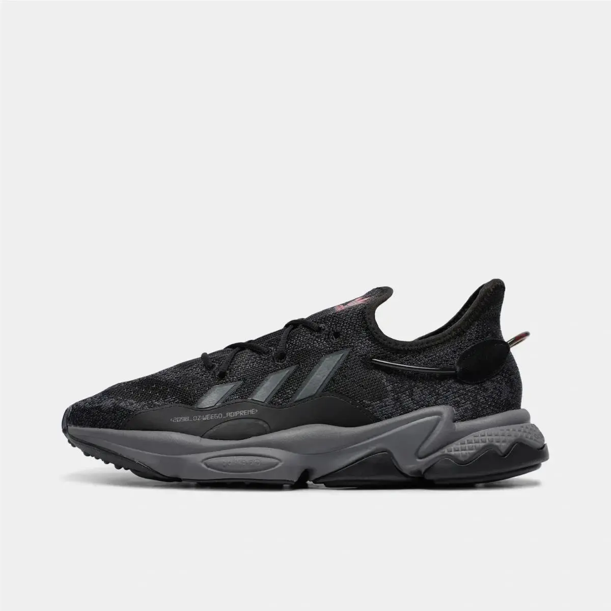 Size 8 Mens -  Ozweego Knit Running Shoes Black Shoes IF4897 by Adidas