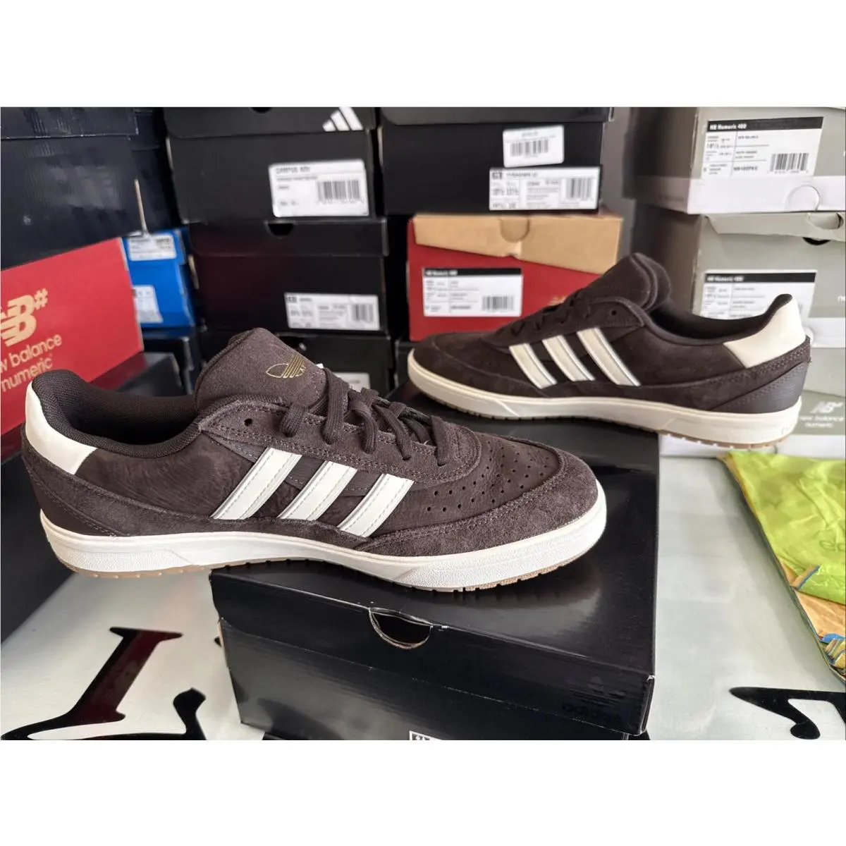 Adidas shoes - adidas Tyshawn - Tyshawn - HQ4735 - Brown 1