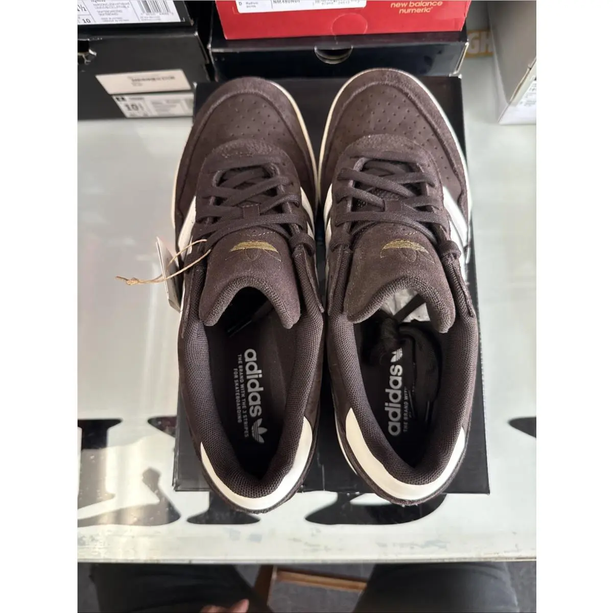 Adidas shoes - adidas Tyshawn - Tyshawn - HQ4735 - Brown 3